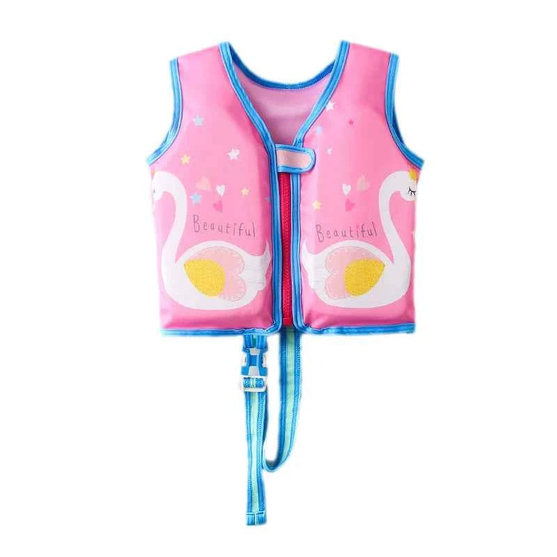 Baby Swim Buoyant Vest Kids Learn Swimming Child Swim Trainer Boy Girl Cute Float Swimsuit Swimming Pool Accessories