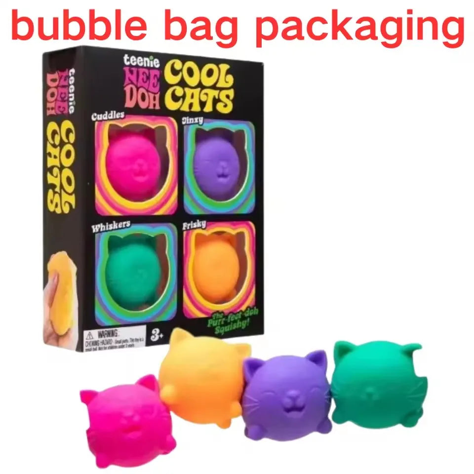 Squishy Schylling NeeDoh Nice Cube Sensory Squeeze Toy Super Squishy Stress Relief Anxiety Sensory Tool Stress Reliever Toys