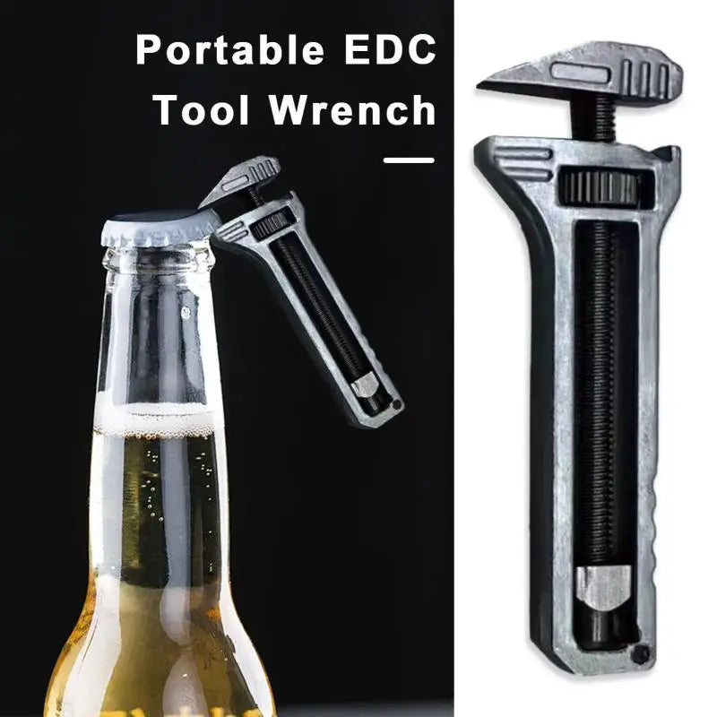 Advanced Outdoor Small Tools: Portable Mini Wrench & Multitool; Lightweight Titanium Alloy Mini Wrench and Multitool