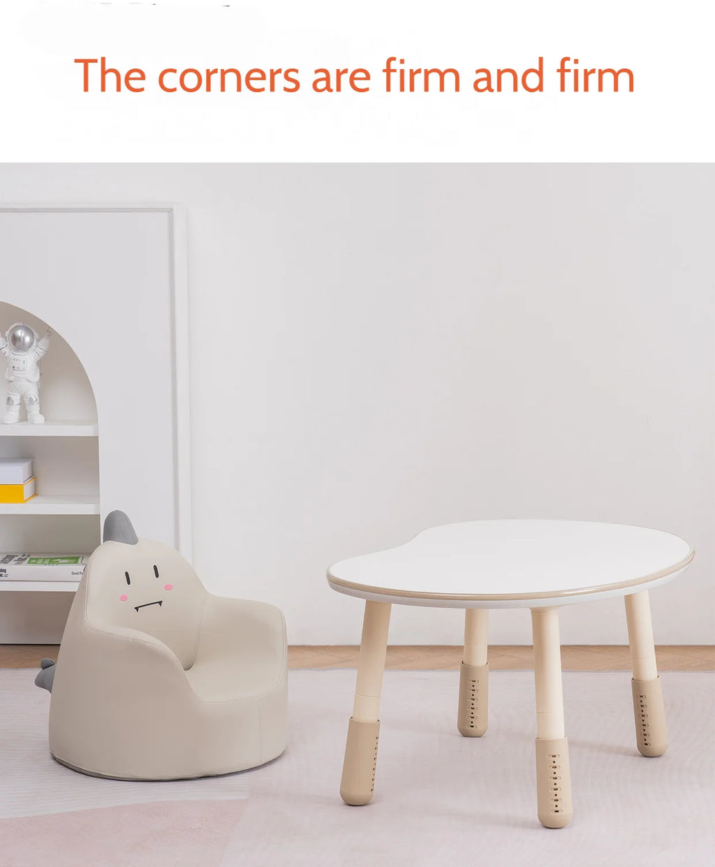 Children's Peanut Table Baby Early Education Learning Table Kindergarten Baby Reading Desk Can Lift Korean Pea Table