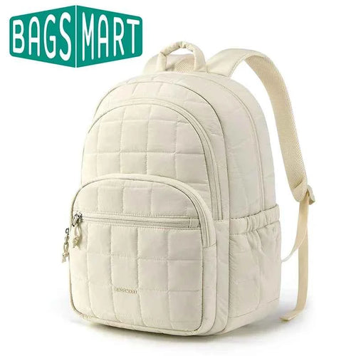 BAGSMART Women's Backpack Large Capacity Travel Backpack Simple Female Bags School College Laptop Backpack for Girls
