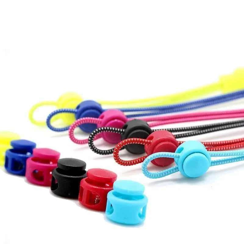 1Pair No Tie Shoe laces Quick Locks Shoelaces Without ties Elastic Laces Sneakers Kids Adult Boot Shoelace for Shoes