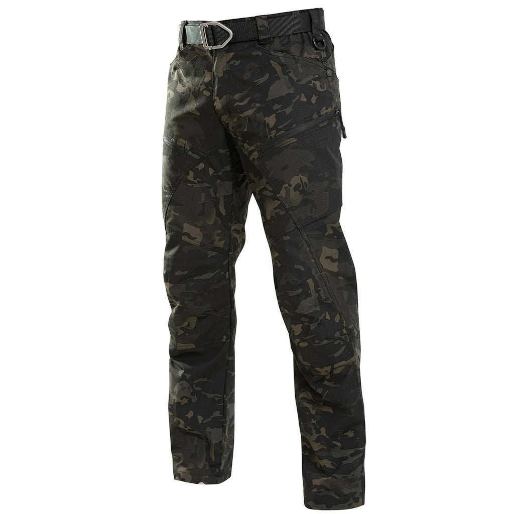 High Quality Men's Tactical Pants Arisoft Waterproof Multiple Pockets Cargo Pant Men Clothing Tooling Trousers A2F311