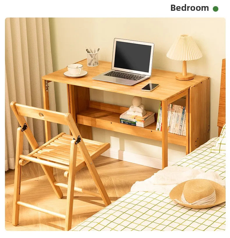 Foldable Computer Desk Home Desktop Desk Simple Desk Bedroom Workbench Simple Learning Writing Desk