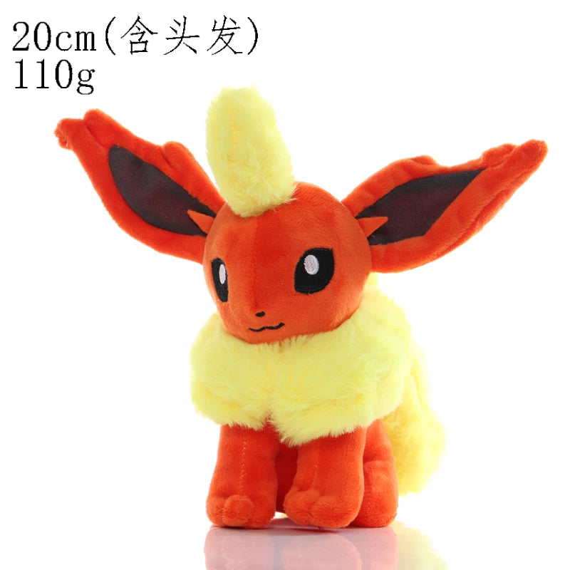 New Pokemon Snivy Abra Treecko Plush Kawaii Eevee Charizard Pikachu Genger Jirachi Blastoise Doll Aerodactyl Wholesale Gifts