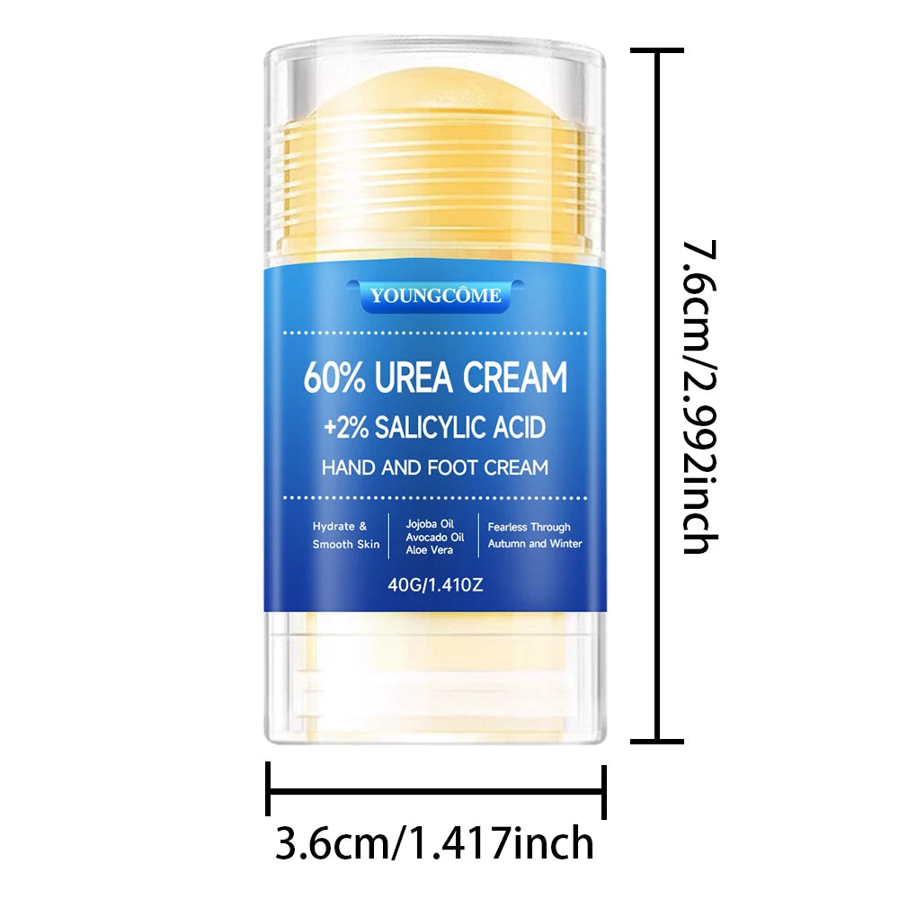 Urea Cream Percent For Feet Plus Salicylic Acid Foot Cream and Hand Cream Maximum Strength with Hyaluronic Acid,Tea Tree