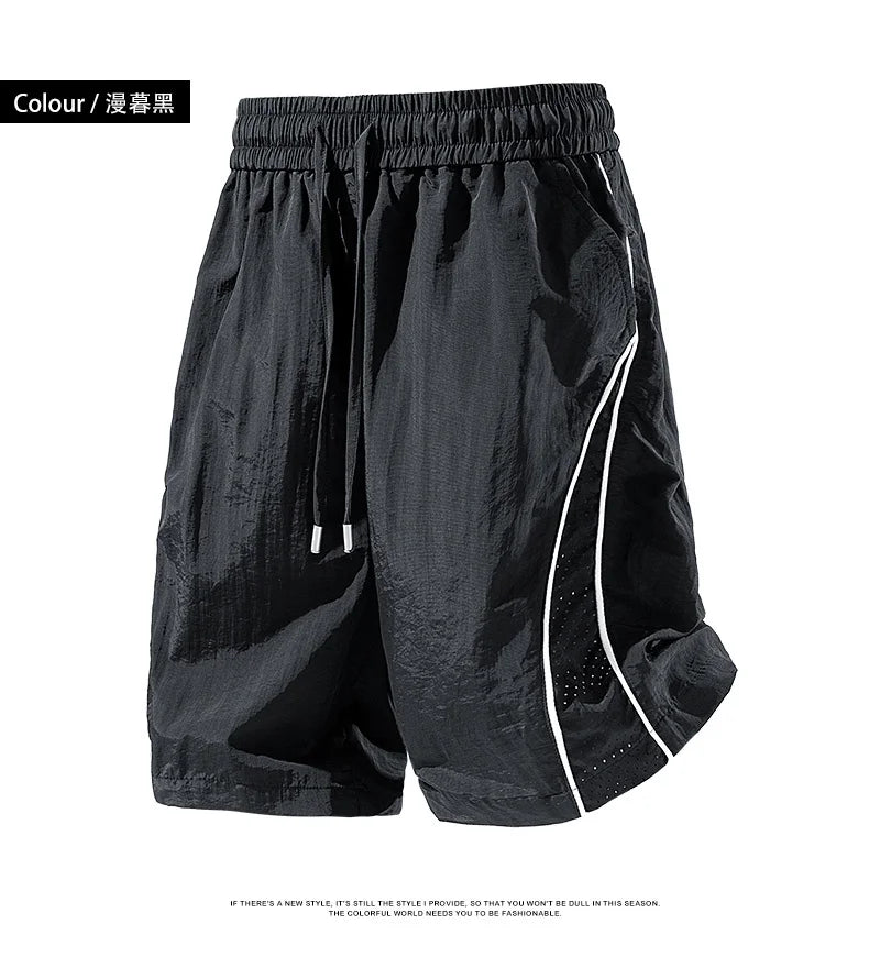 Summer men's streetwear casual and cargo shorts hommes Outdoor Gym Joggers Sports running basketball  shorts menswear clothing