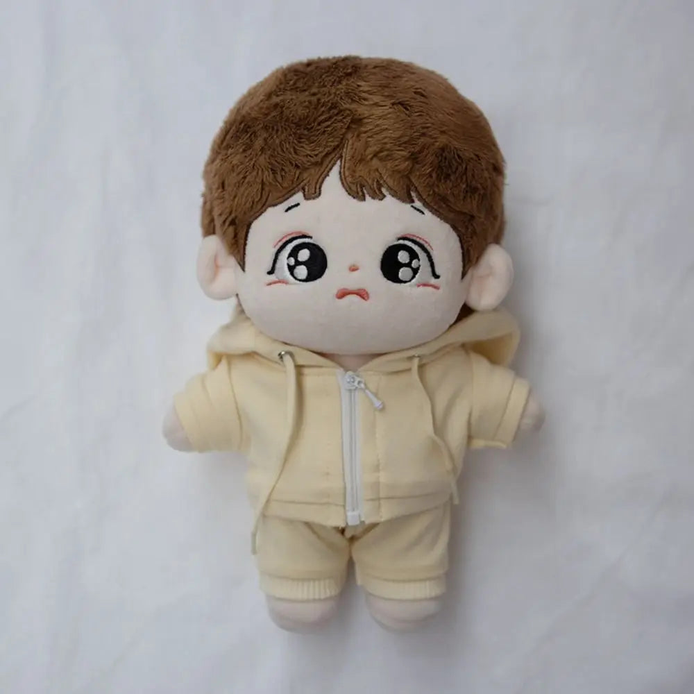 New Multicolor Handmade Hoodies For 10cm Cotton Dolls Fashion Casual Wear Sweatshirt Outfits Cute Dolls Tops Dolls Accessories