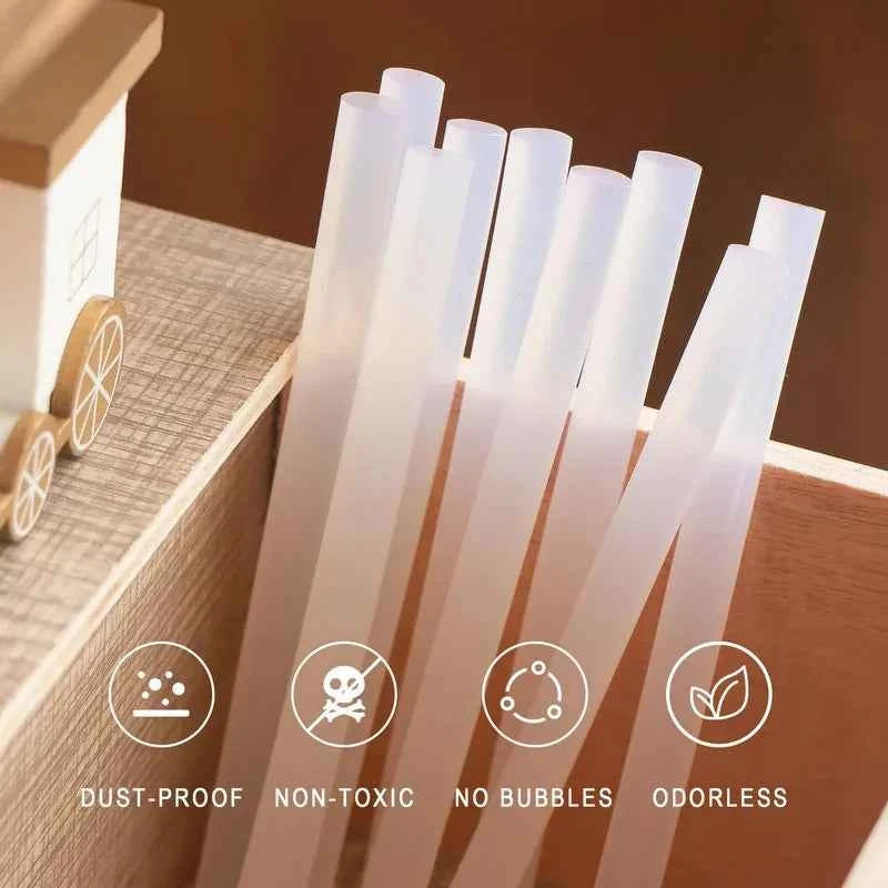 60pcs/120pcs Hot Melt Glue Sticks 7mm Hot Glue Sticks Rod for Craft Album Repair Tools  Hot Glue Gun Sticks