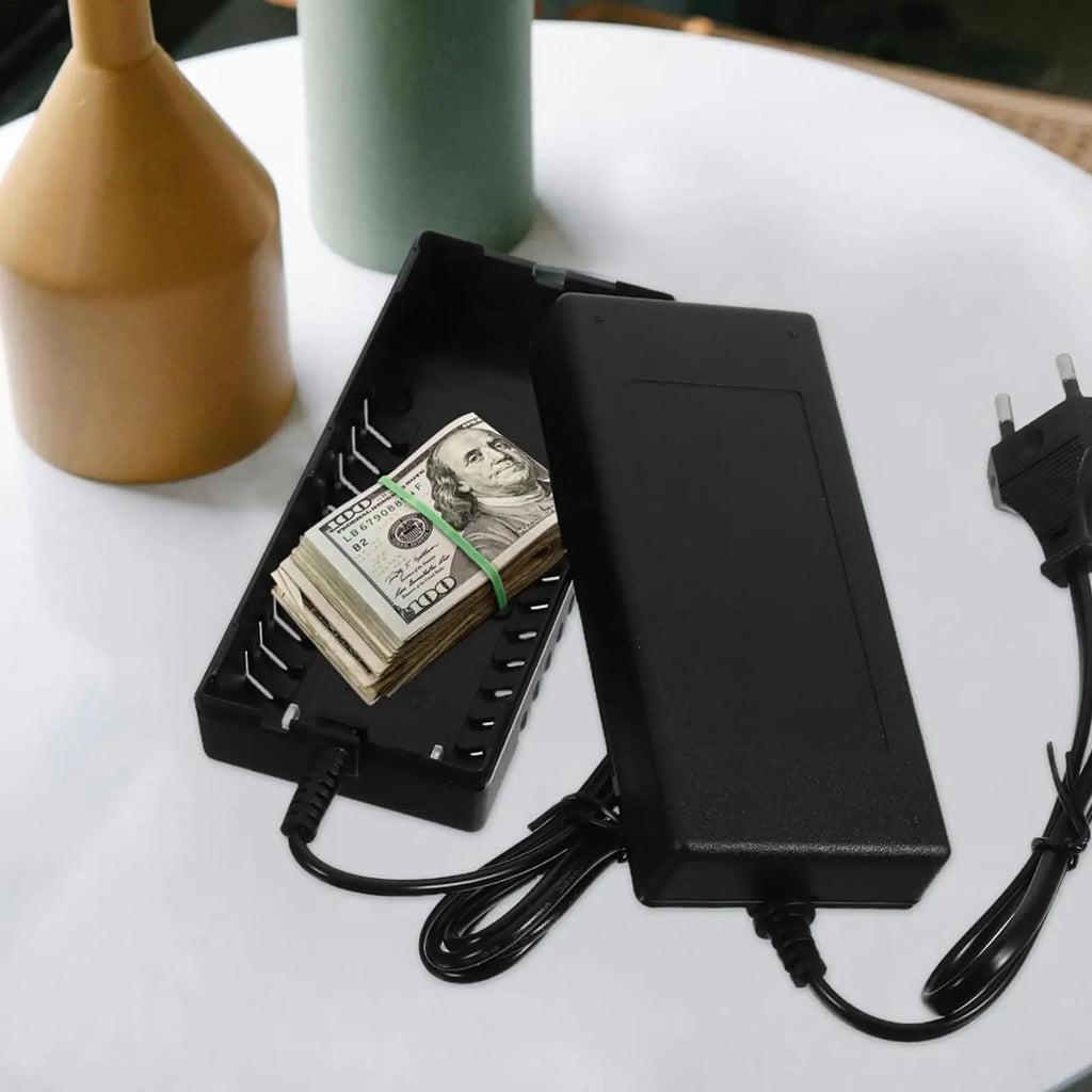 Simulated Computer Charger Storage Box Secret Money Case Safe Anti-theft Travel Storage Container Hiddens Jewelry Organizer