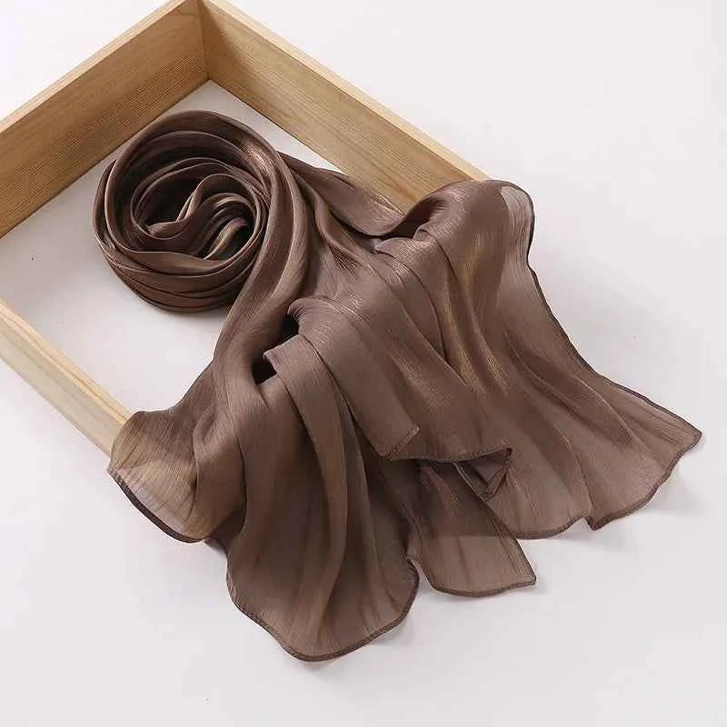 Premium Chiffon Hijabs For Woman Soft Long Turban Veil Scarves Muslim Hijab Shawls Islam Women Head Wraps Accessoires Ramadan