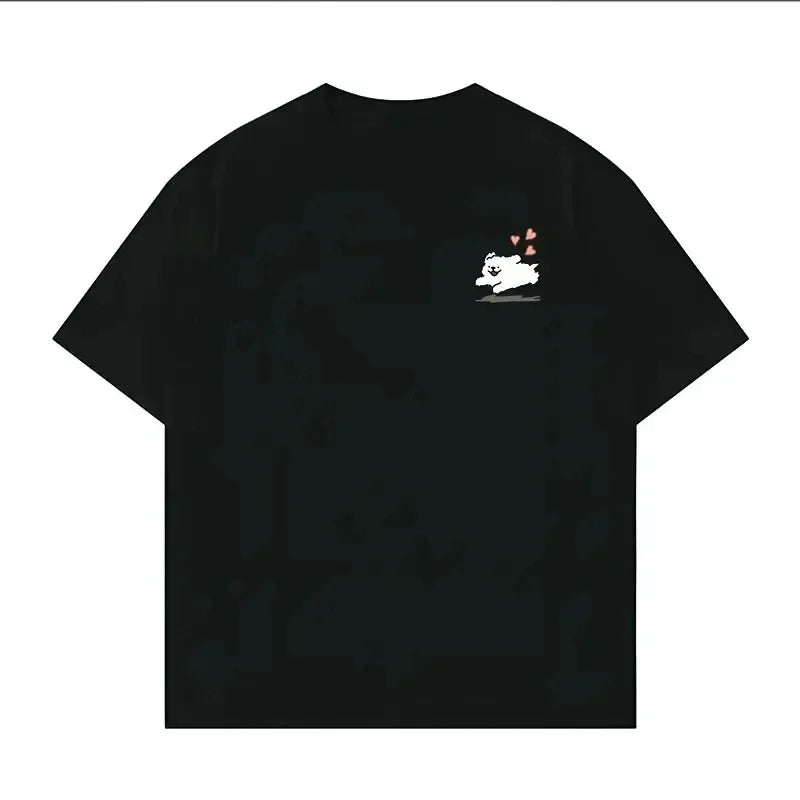 Its Only A Problem If You're Losing Funny Gambling Graphic T-Shirts Men Women Clothing Vintage Cotton Short Sleeve T-shirts Tops