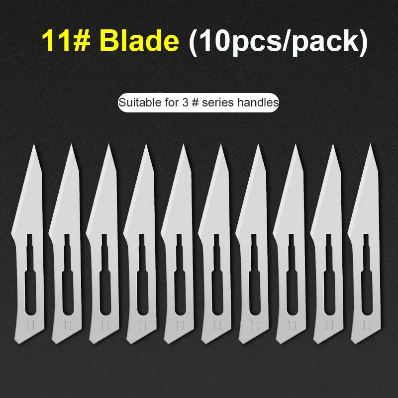 Qianli TX01 Carbon Fiber Scalpel Knife Kit Mobile Motherboard Glue Cutting CPU IC Chip Removal Mobile Phone Repair Hand Tools