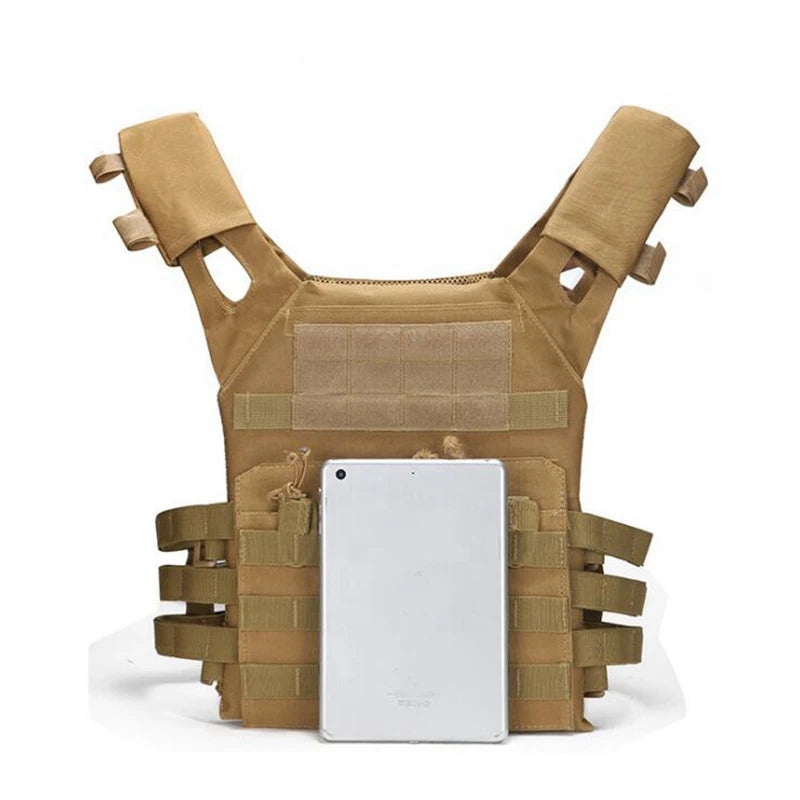 Military Tactical Vest Waterproof Outdoor Body Armor Lightweight JPC Molle Plate Carrier Hunting Vests CS Game Jungle Equipment
