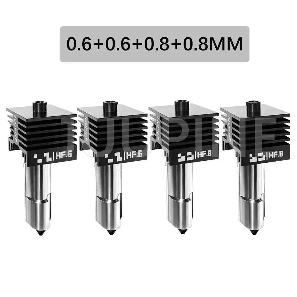 High Flow For Bambu Lab H2D/H2S P2S X2D Hotend 0.4MM 0.6 0.8 High Quality Fast Printing Upgrade Quick Swap P2S Nozzle Assembly