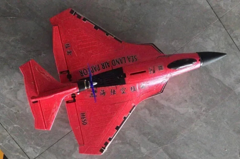 New H650 Raptor Water Land Air Fixed Wing Foam Waterproof Aircraft Brushless Motor Radio-controlled Aircraft Electric Aircraft