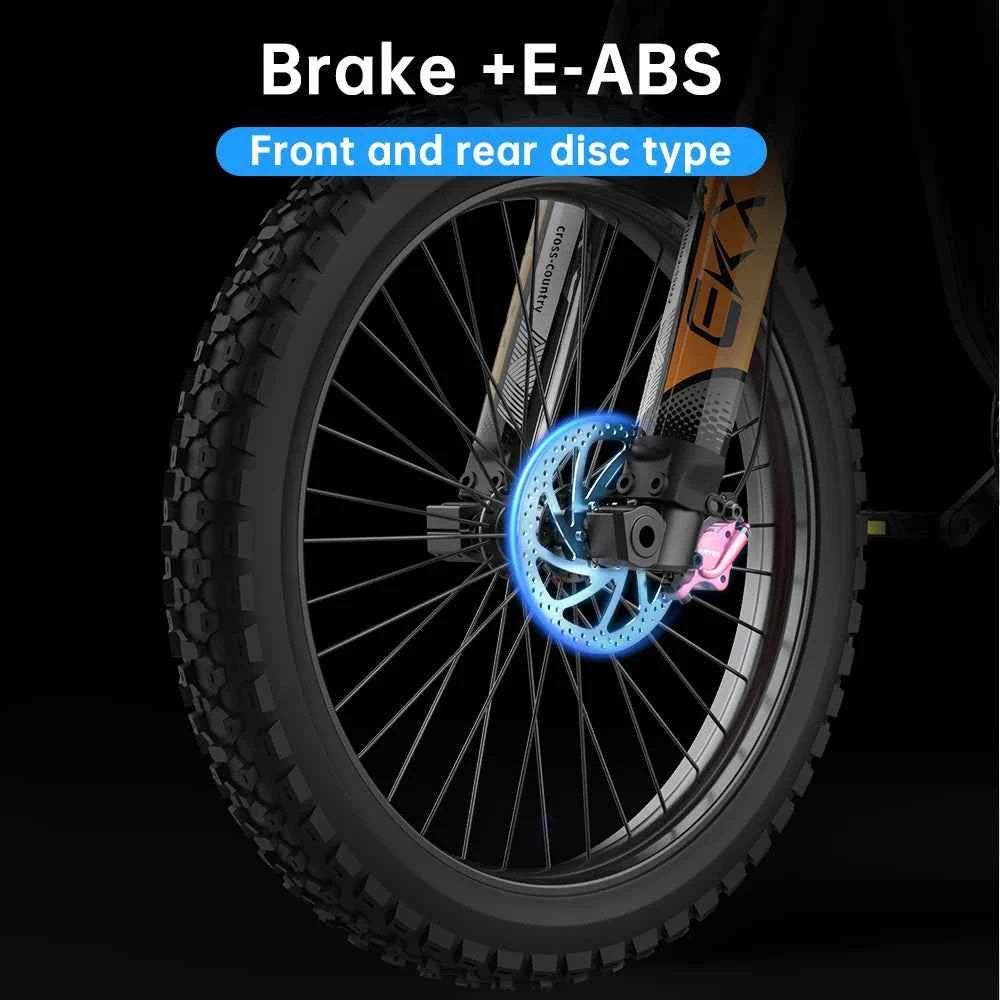 EKX X21 Max Electric Motorcycle EBIKE 3000W Brushless Gearless Motor, 60V 30Ah Battery, 85km/h, Adult Off-Road Ebike