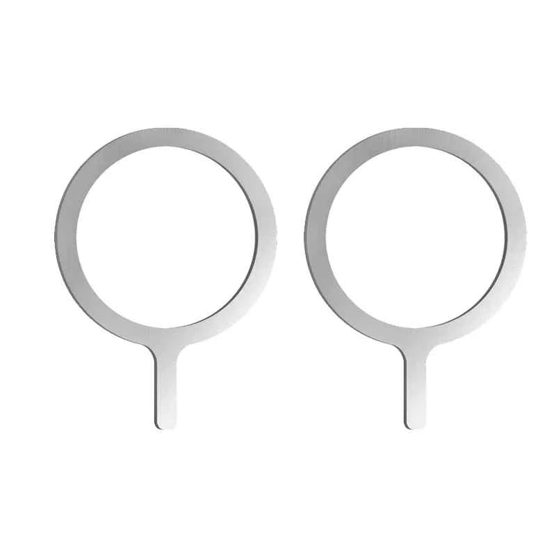 Self Adhesive Metal Ring Iron Sheet Sticker for Phone Case Magsafe Magnetic Wireless Charging Ring for Phone 15