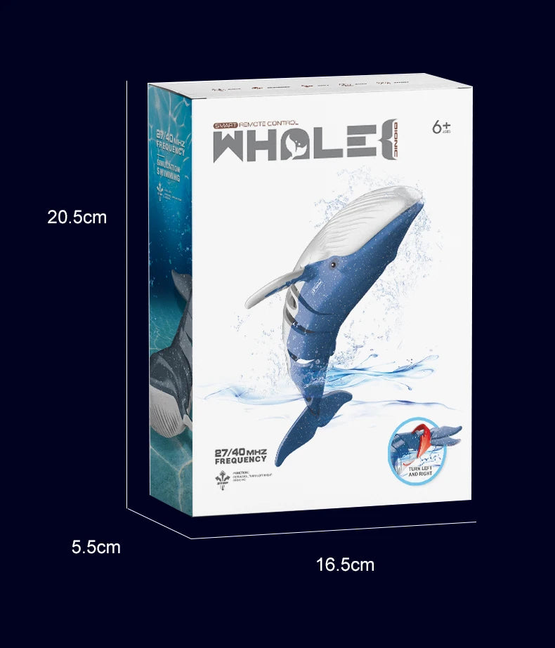 Underwater RC submarine Remote Control Whales shark Submarines Boat toy Ship Diving In Pools Lake Gift water toys for children