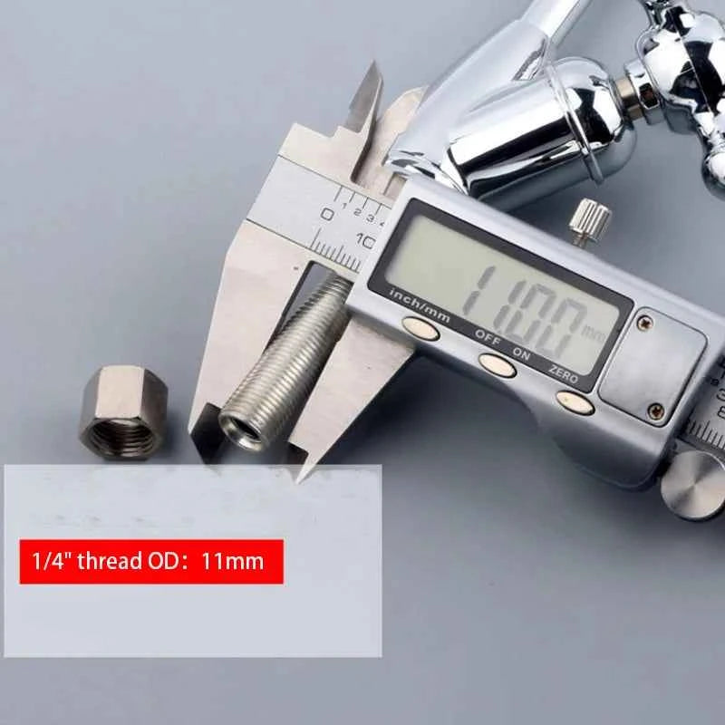Gooseneck Water Purifier Faucet 1/4" Thread Interface Water Filter Parts Kitchen Direct Drinking Water Reverse Osmosis