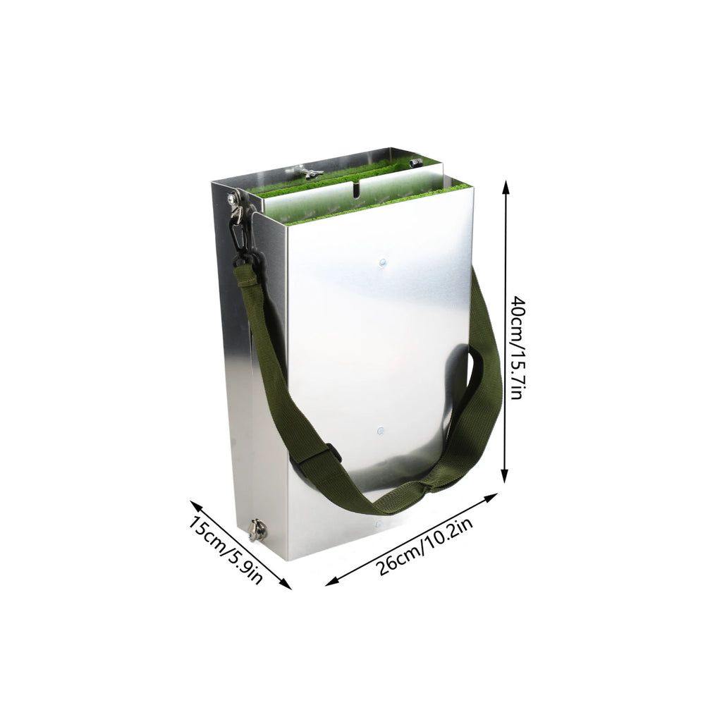 Folding Gold Sluice Box Aluminum Alloy Portable Sluice Box for Gold Mining Chute Panning Prospecting Recovery Tool