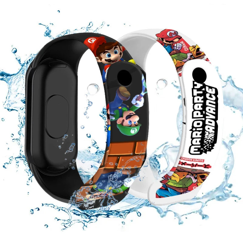 Kids LED Watch Touch Control Digital Watch Silicone Strap Waterproof Sport Wristwatch for Boys Girls Children Birthday Gift