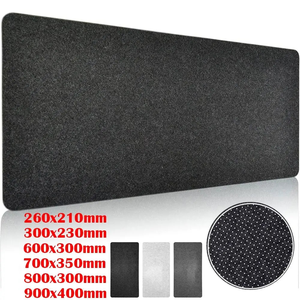Large Wool Felt Mouse Pad Home Office Computer Desk Protector Laptop Table Mat Non-slip Keyboard Mice Mat Gaming Accessories