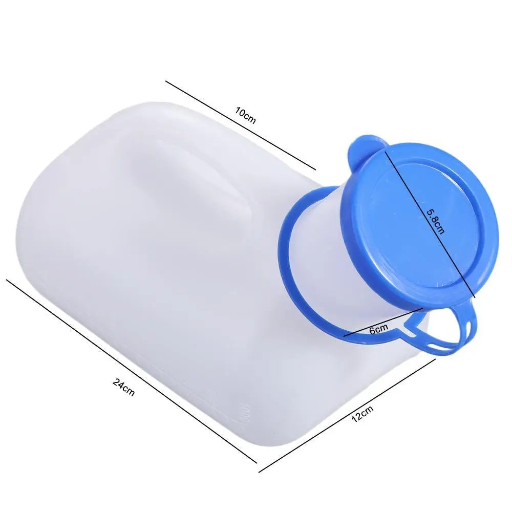 Camping Accessories 1000ml Mobile Toilet Pee Storage Tool Pee Bottle Journey Urinal Thicken Plastic Car Urine Bottle Female Male