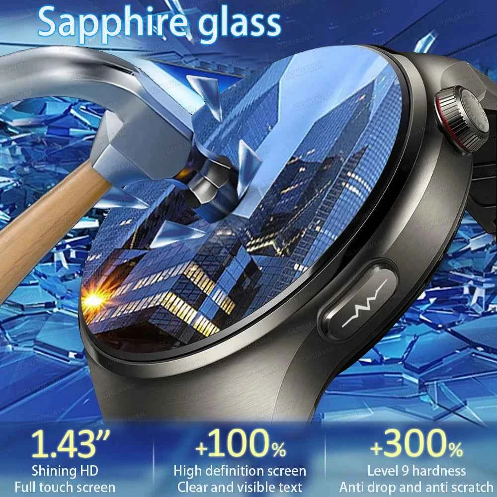 2025 High precision ECG Uric Acid Blood Fat Smart Watch Men Body Fat Blood pressure Heart rate Pulse Health  Watches