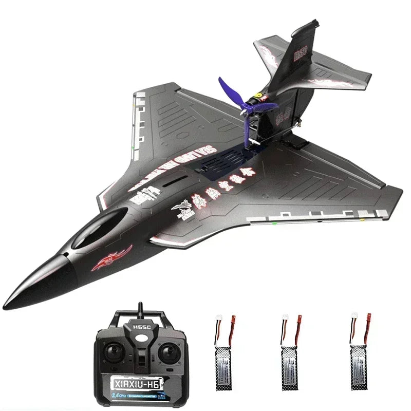 New H650 Raptor Water Land Air Fixed Wing Foam Waterproof Aircraft Brushless Motor Radio-controlled Aircraft Electric Aircraft