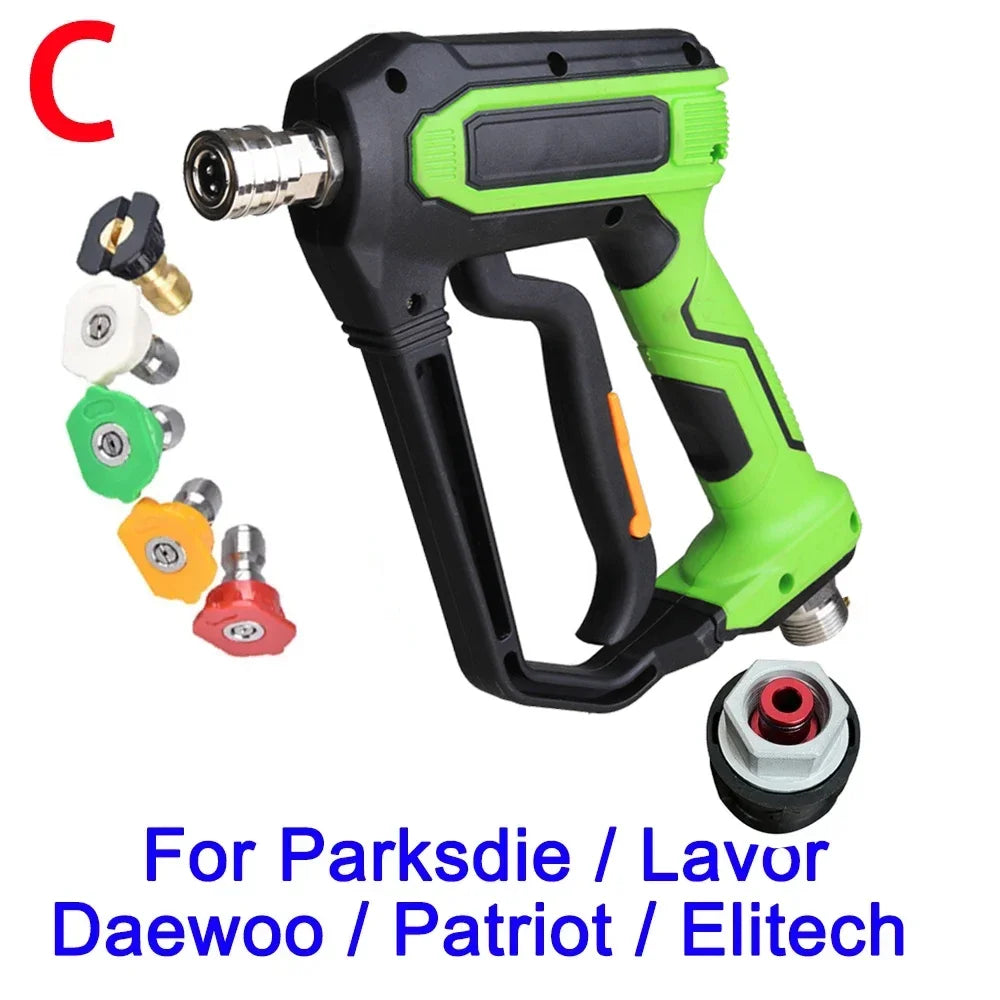 1L Car Washer Water Gun Cleaning Foam Generator Snow Foam Lance 1/4" Quick Release Nozzles for Parkside Karcher Daewoo Lavor