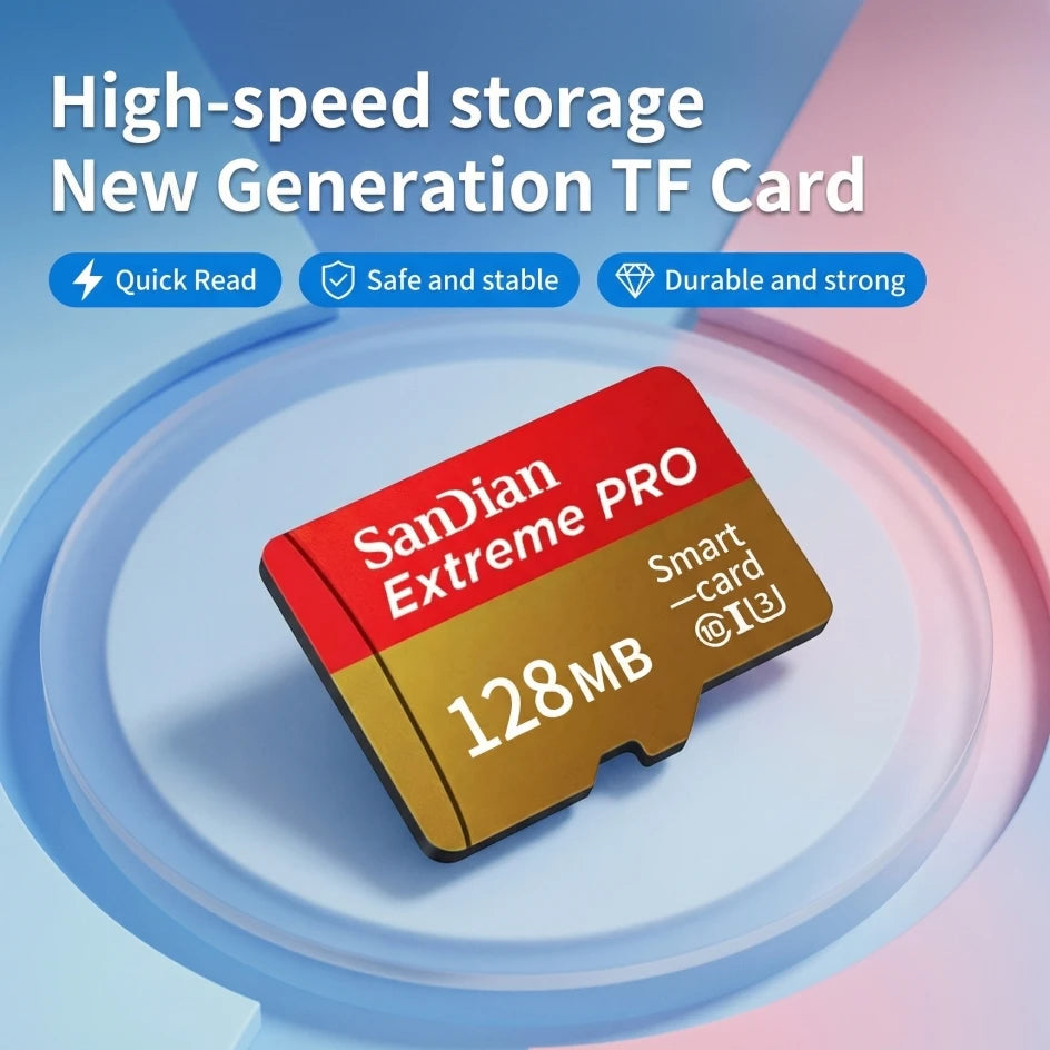 64MB 128MB 256MB 512MB Memory Card High Speed Full HD Video Mini SD Card Newest Micro Card for Phone/Dash Cam/Security Camera