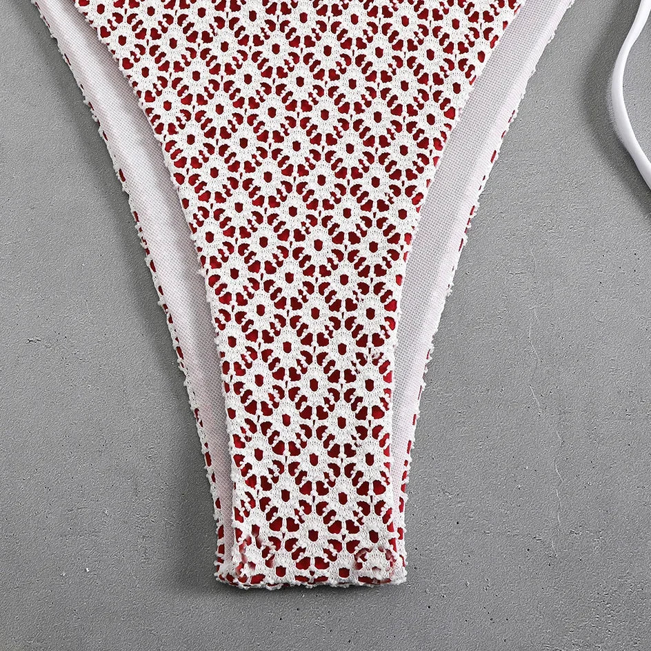 Sexy Micro Bikini 2025 Women Chain Swimsuit Female Swimwear Thong Bikinis Sets Brazilian Bathing Suit Beach Wear Lace Up Biquini