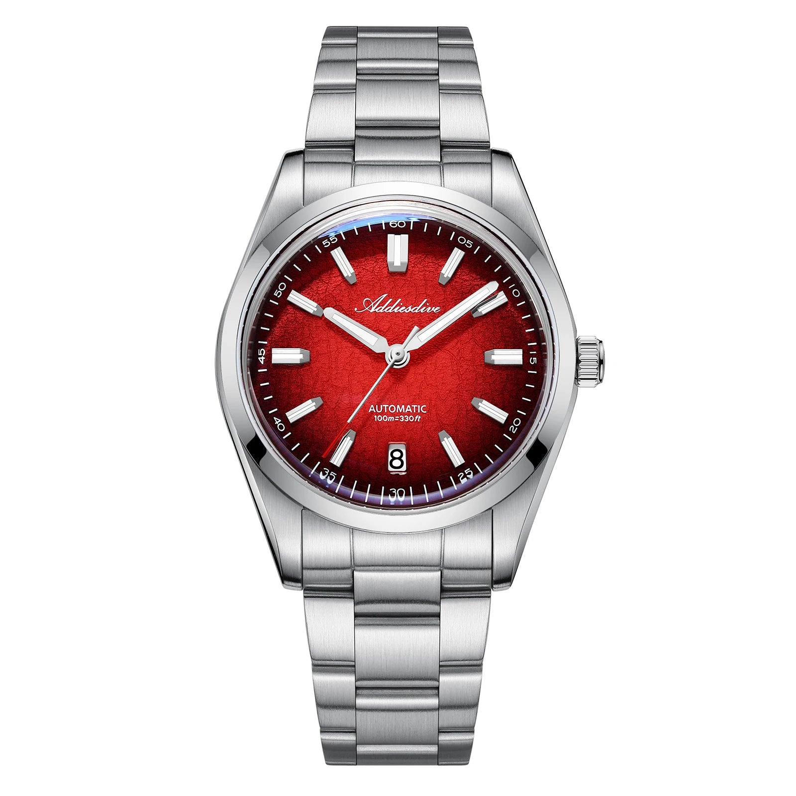 ADDIESDIVE Automatic Watch for Men Dress Mechanical Wristwatch Waterproof 100M Stainless Steel Luxury NH35 Automatic Watches Man