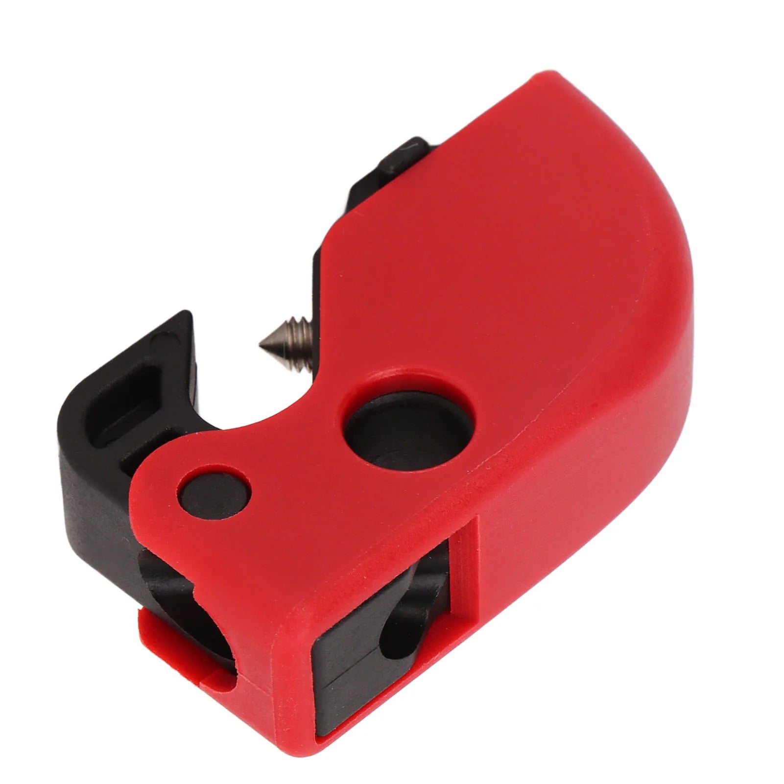 10Pcs Circuit Breaker Lockout Device Clamp On Safety Lock Set Kit for Industrial Chemical Power Circuit Breaker Lock Device