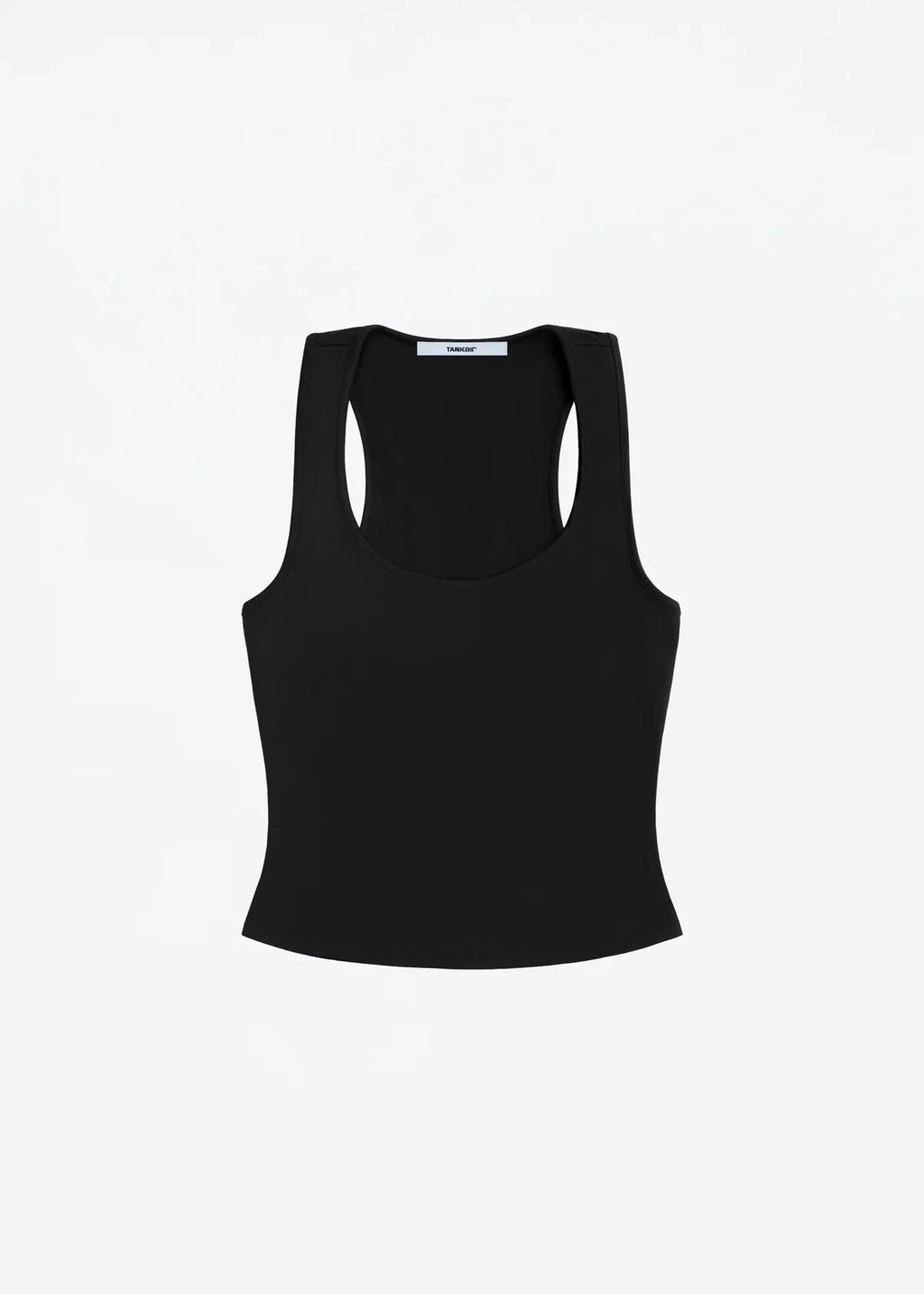 Tank Classic X-shaped Backless Baby Blue and Misty Gray Multi-color Comfortable Elastic Waist Tight Fit Backless Top