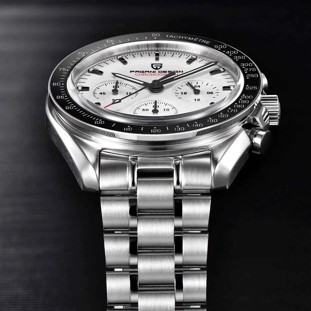 Men's Chronograph Quartz Watch With Sapphire Crystal