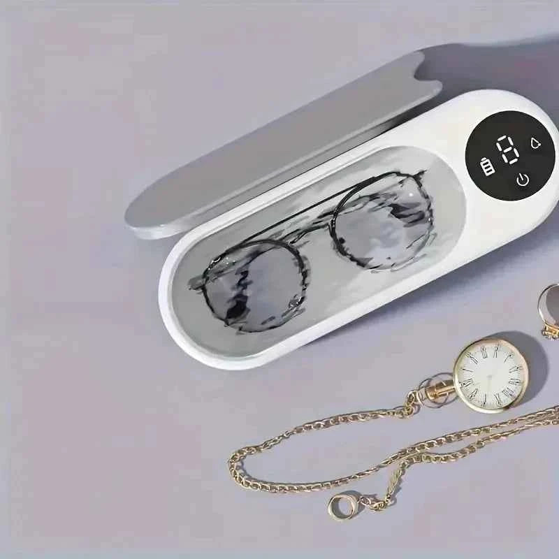 1PC Wireless High-Frequency Glasses Cleaner Multi-Purpose Eyewear & Accessories Cleaning Machine