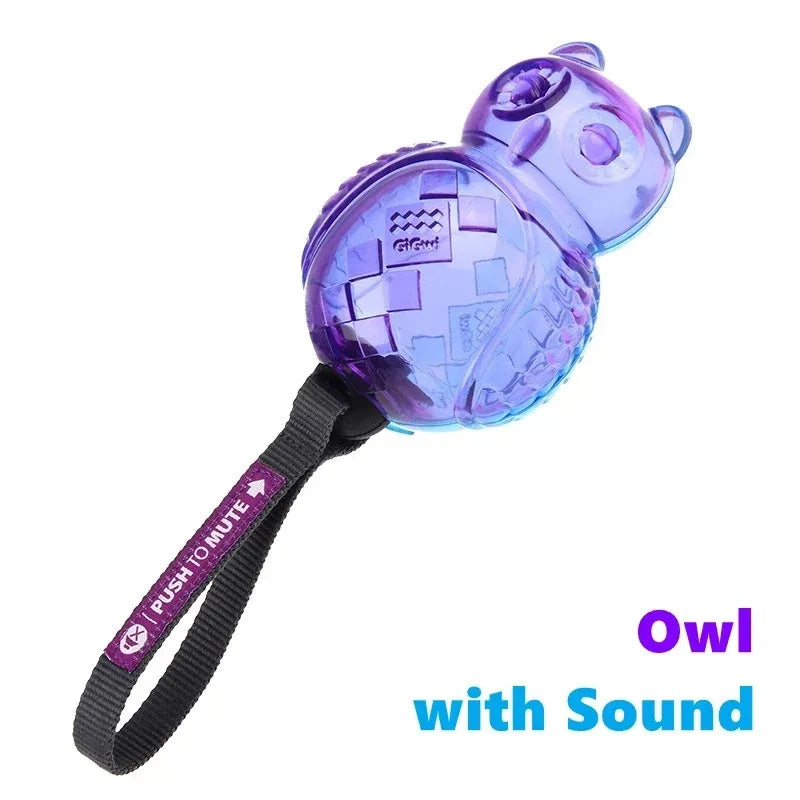 Large Breed Dog Toys for Aggressive Chewers - Almost Indestructible Interactive Squeaky Giggle Chew Toy Long Lasting Tough Pet P