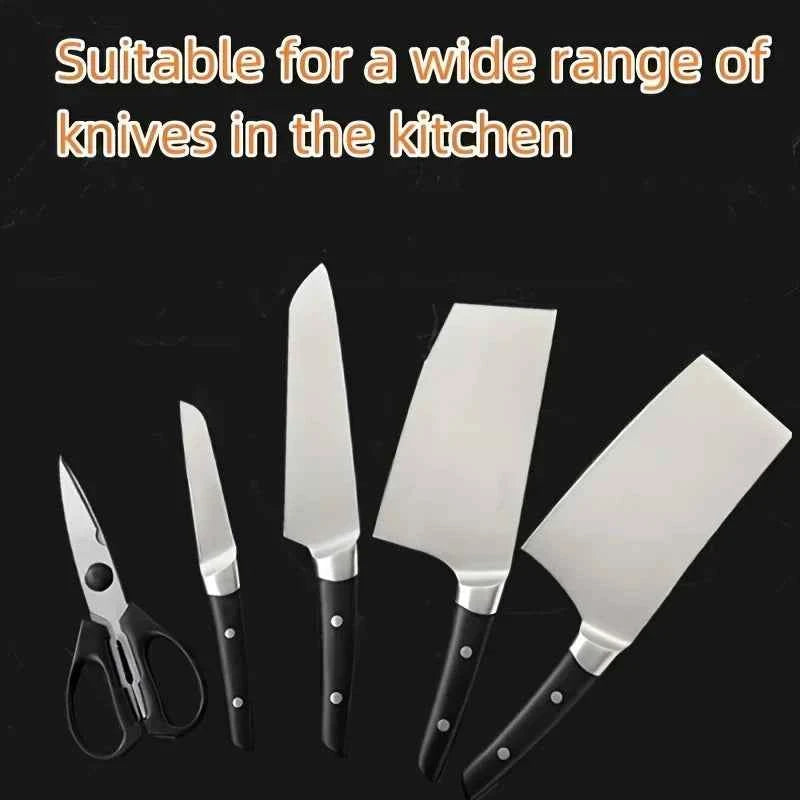 Kitchen Knife Sharpener Adjustable Angle Scissors Knives Sharpening Grinding Machine Whetstone Professional Sharpener Tool
