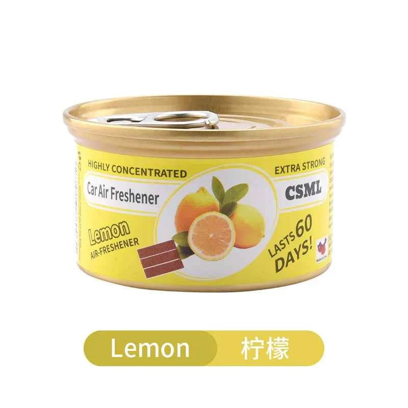 Best-selling Wooden Block Canned Car Aromatherapy, Car Fragrance Paste, Deodorizing Air Freshener, High-end Solid Perfume