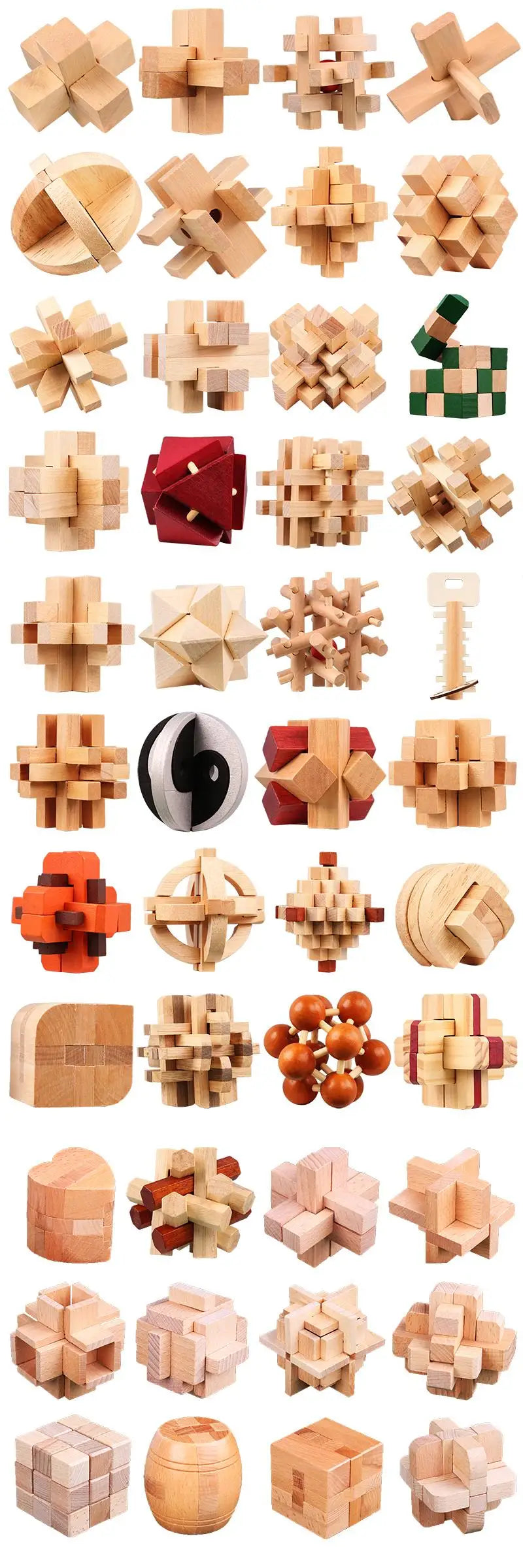 *Magic Bean Cube Puzzle Brain Teaser Games   / FREE SHIPPING ON THIS ITEM