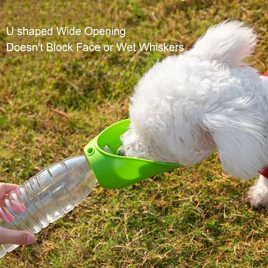 Water Bottle for Dogs Folding Puppy Waterer Puppy Drinking Bottle for Pet Parents Animal Lovers Trainers Hiking Camping Picnic