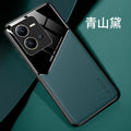 Luxury Magnetic Leather Glass Phone Case For VIVO V25 V25E Pro Ultra Thin Soft Matte Back Camera Protector Film Cover Shell