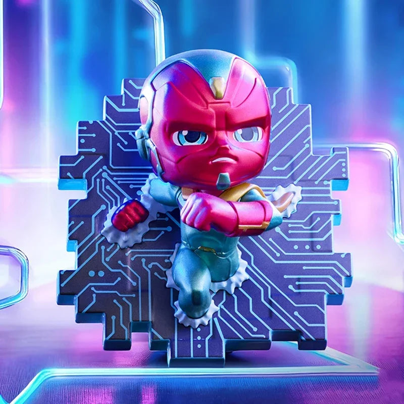 POP MART MARVEL Across The Infinite Series Original Blind Box Surprise Mystery Box Guess Bag Toys Doll Cute Desktop Ornaments