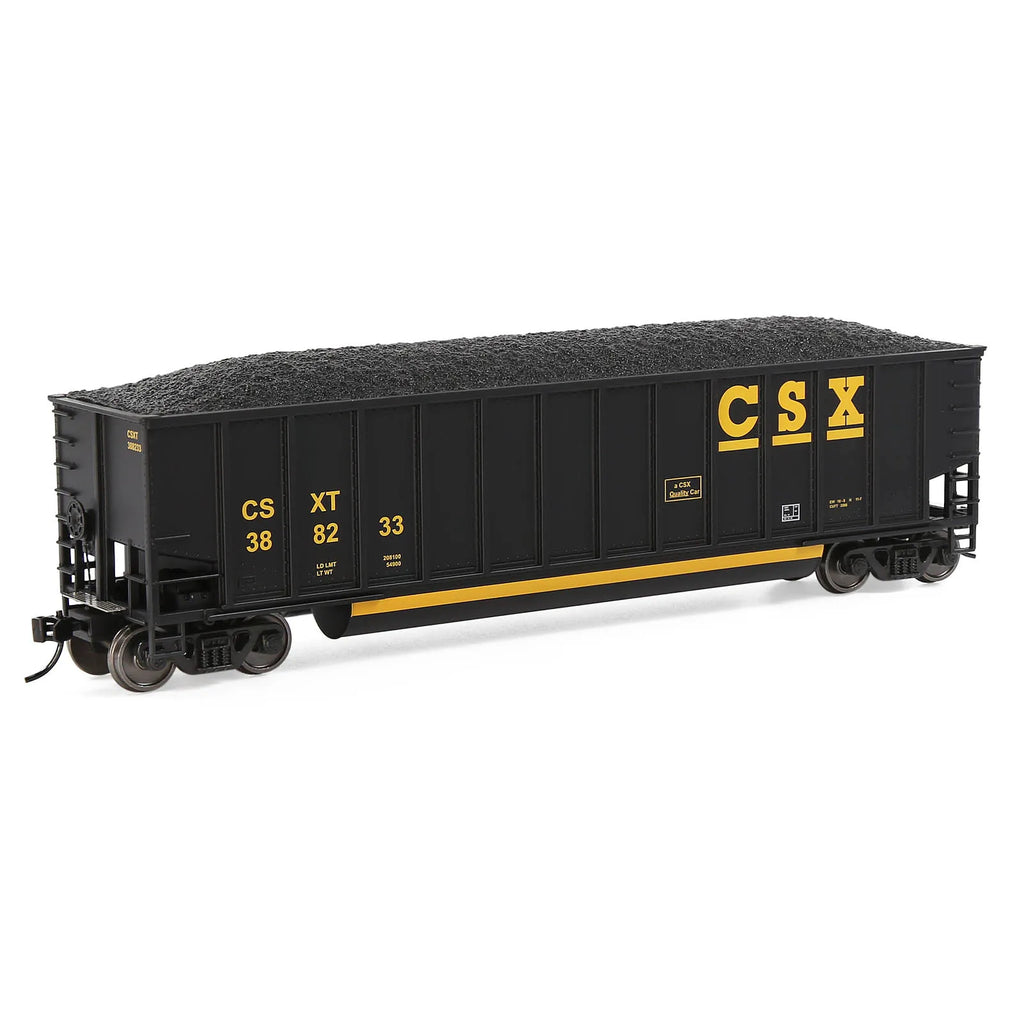 Evemodel Train Wagon HO Scale Coal Car 1:87 Coalporter Hopper Car with Coal Load C8771