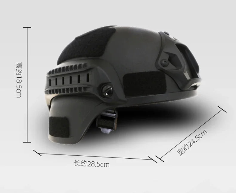 Protective Helmet FAST Helmet MICH2000 Airsoft MH Tactical Helmet Outdoor Tactical Painball CS SWAT Riding Protect Equipment