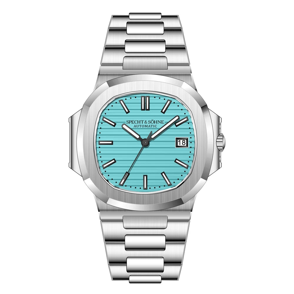 2025 New Specht Sohne Men's Automatic Mechanical Watches  Sapphire Crystal Stainless Steel 50m Waterproof 5711 Watch For Men