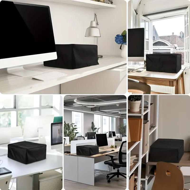 Single-Piece Printer Dust Cover, Sturdy Design Perfectly Fits Various Computers & Printing Equipment