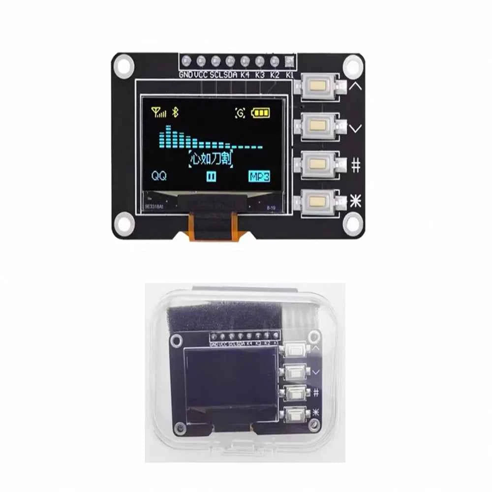 TFT OLED Module EC11 with Rotary Encoder IIC Interface 0.96'' 1.3'' 1.8'' 2.4'' LCD Screen Options for White/Blue Buttons